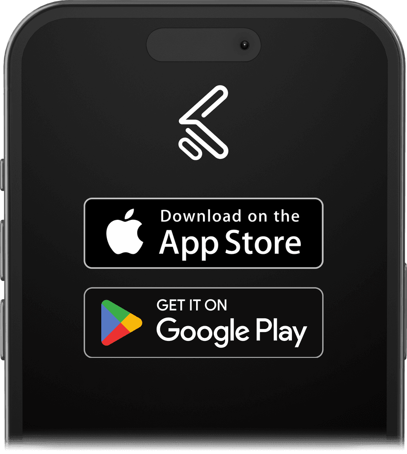 Download the application from the Google Play Store or the App Store.